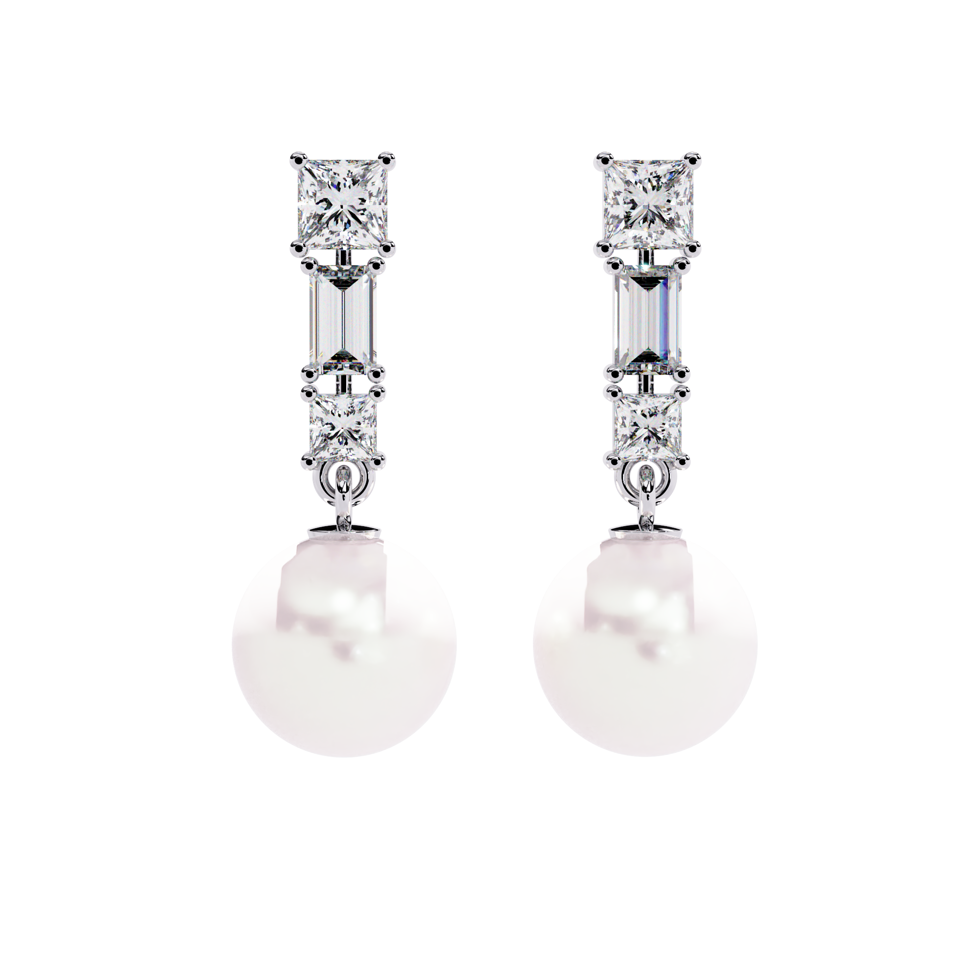 WOKE™ 1.1CT  Moissanite pear tops in 925 Silver