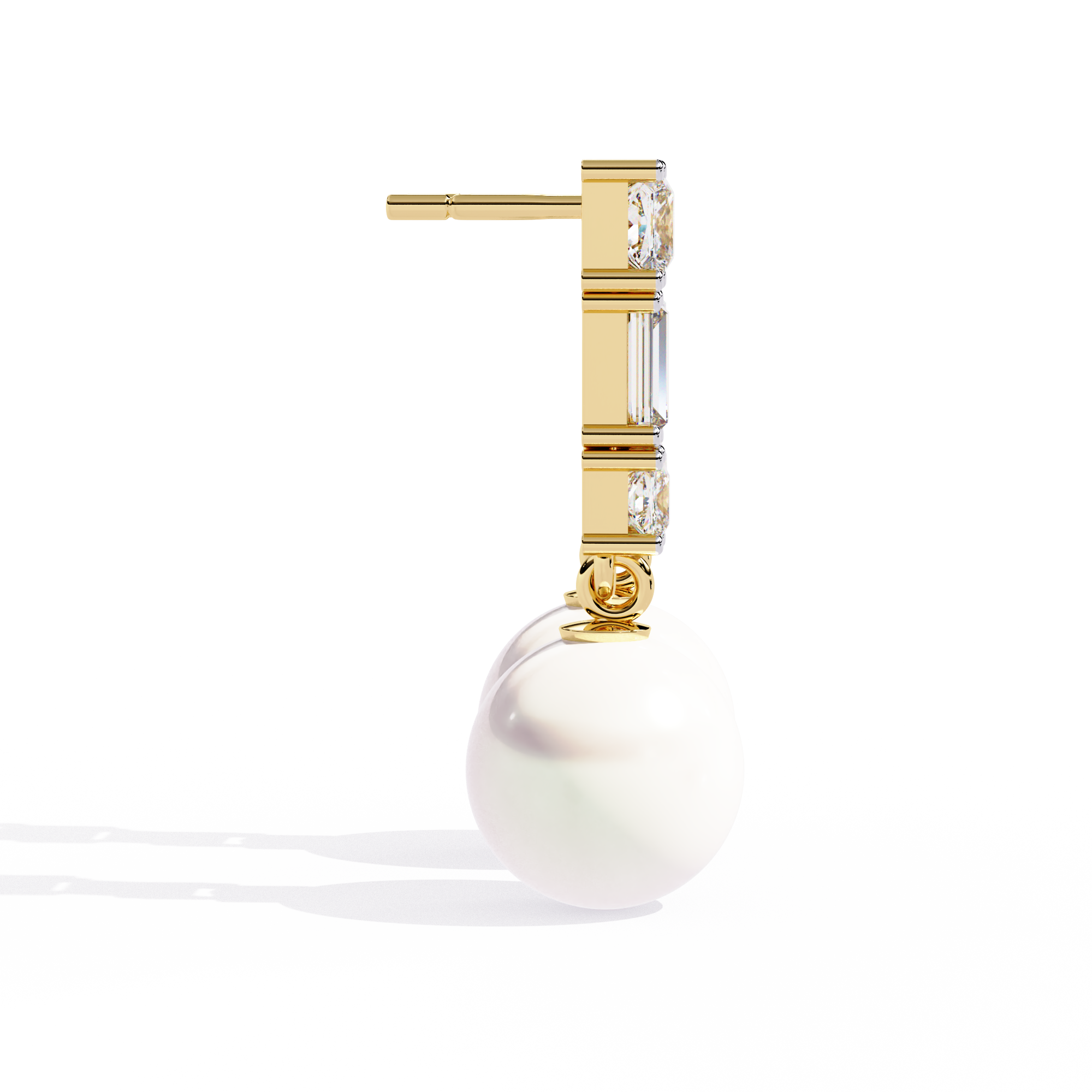 WOKE™ 1.1CT  Moissanite pear tops in 925 Silver