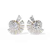 WOKE™ 1.38 CT  Lab grown diamond studs in 14k Gold