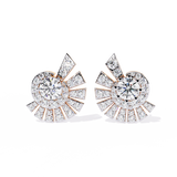 WOKE™ 1.38 CT  Lab grown diamond studs in 14k Gold