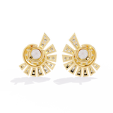 WOKE™ 1.38 CT  Lab grown diamond studs in 14k Gold