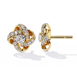 WOKE™ .68 CT  Moissanite earrings in 14k Gold (Copy)