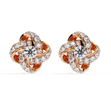 WOKE™ .68 CT  Moissanite earrings in 14k Gold (Copy)