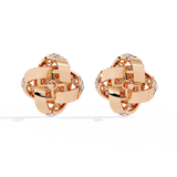 WOKE™ .68 CT  Moissanite earrings in 14k Gold (Copy)