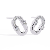 WOKE™ .38 CT  Lab grown diamond earrings in 14k Gold