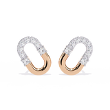 WOKE™ .38 CT  Lab grown diamond earrings in 14k Gold