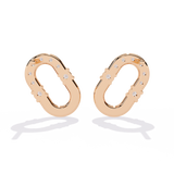 WOKE™ .38 CT  Lab grown diamond earrings in 14k Gold
