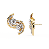 WOKE™ .68 CT  Lab grown diamond earrings in 14k Gold