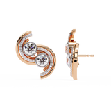 WOKE™ .68 CT  Lab grown diamond earrings in 14k Gold