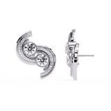 WOKE™ .68 CT  Lab grown diamond earrings in 14k Gold