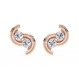 WOKE™ .68 CT  Lab grown diamond earrings in 14k Gold