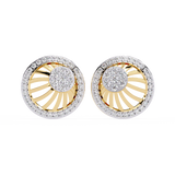 WOKE™ .58 CT  Moissanite  earrings in 14k Gold (Copy)