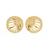 WOKE™ .58 CT  Moissanite  earrings in 14k Gold (Copy)