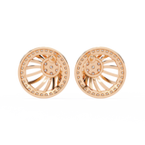 WOKE™ .58 CT  Moissanite  earrings in 14k Gold (Copy)