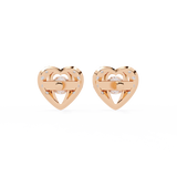 WOKE™ .85 CT  Moissanite earrings in 14k Gold (Copy)