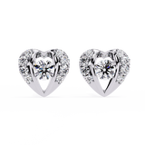 WOKE™ .85 CT  Moissanite earrings in 14k Gold (Copy)