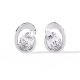 WOKE™ .84 CT Moissanite earrings in 14k Gold (Copy)