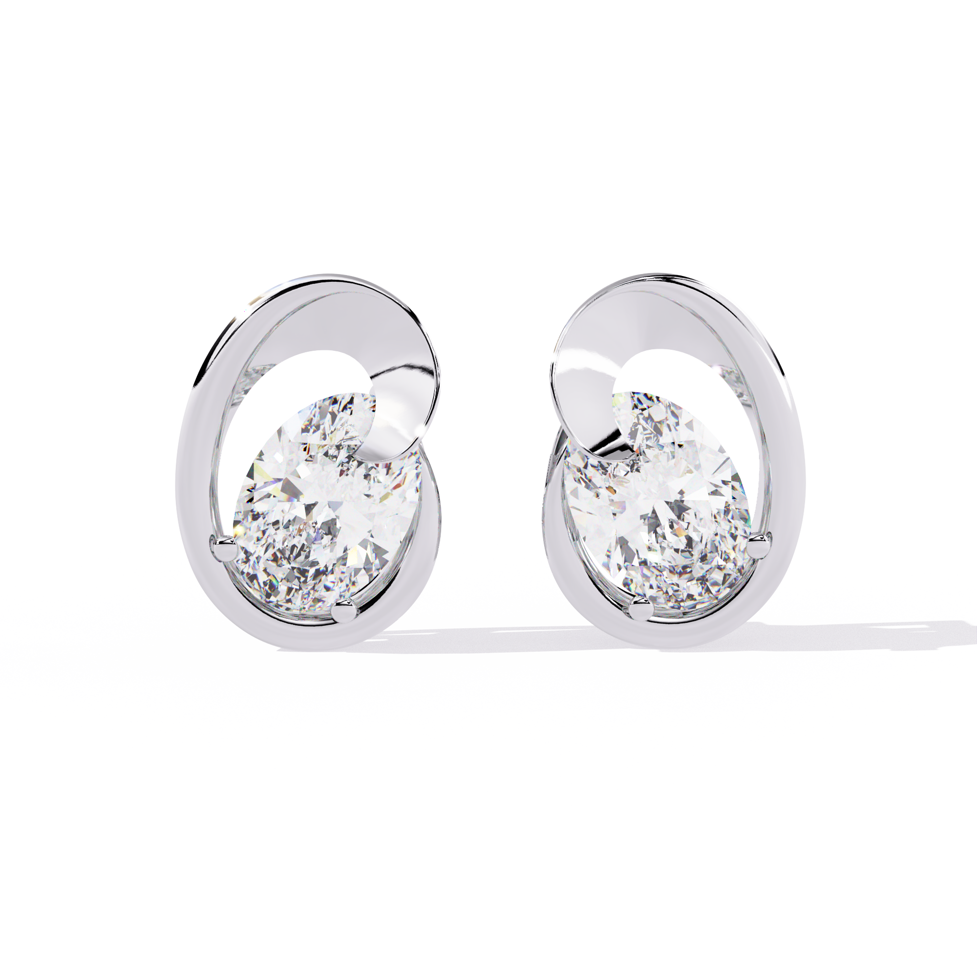 WOKE™ .84 CT Moissanite earrings in 14k Gold (Copy)