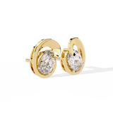 WOKE™ .84 CT Moissanite earrings in 14k Gold (Copy)
