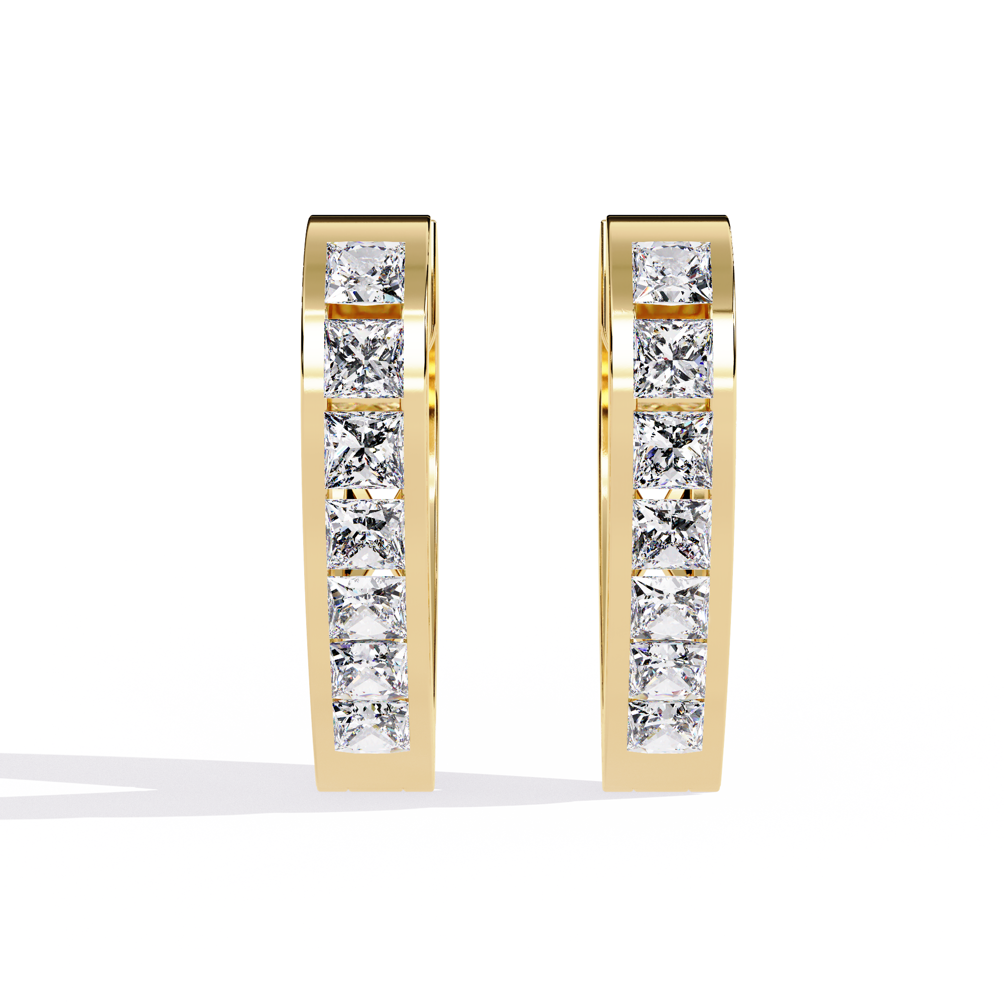 WOKE™ .34 CT  Lab grown diamond earrings in 14k Gold