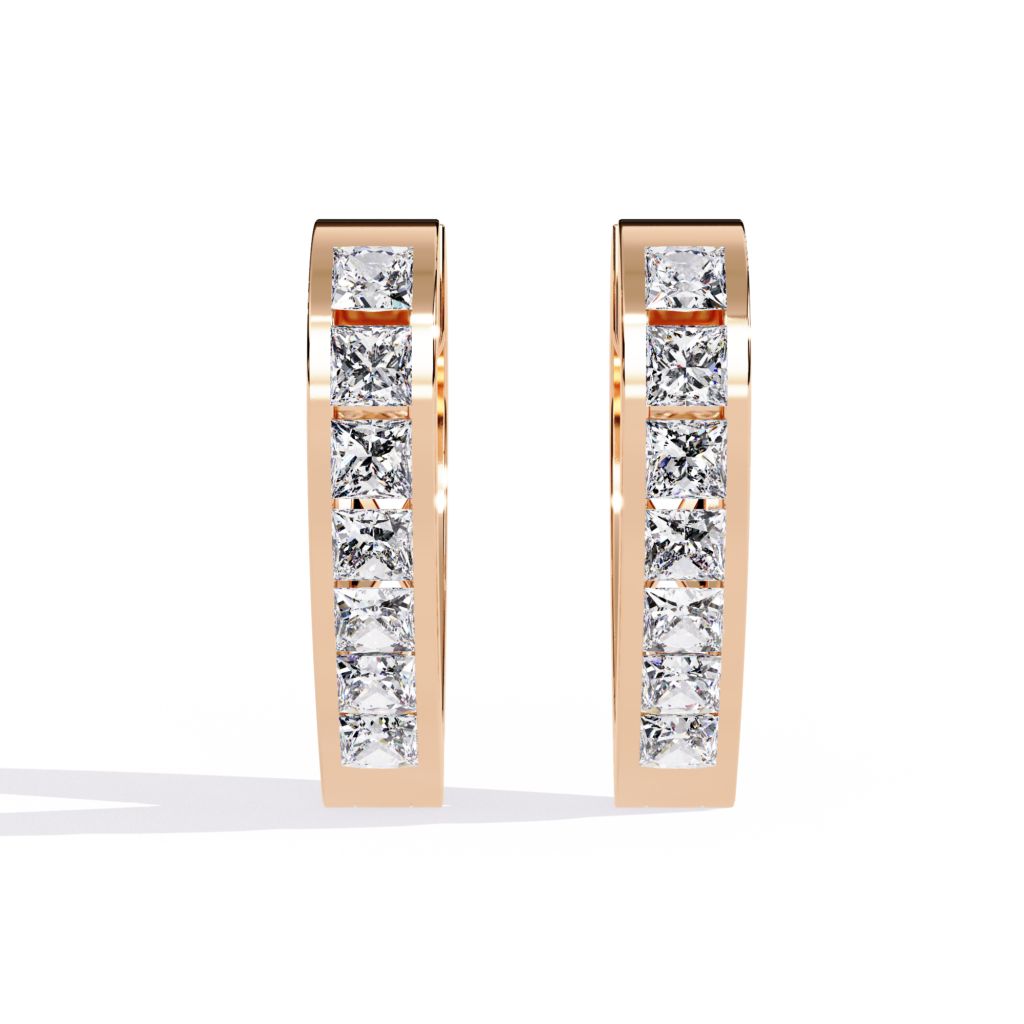 WOKE™ .34 CT  Moissanite earrings in 14k Gold (Copy)