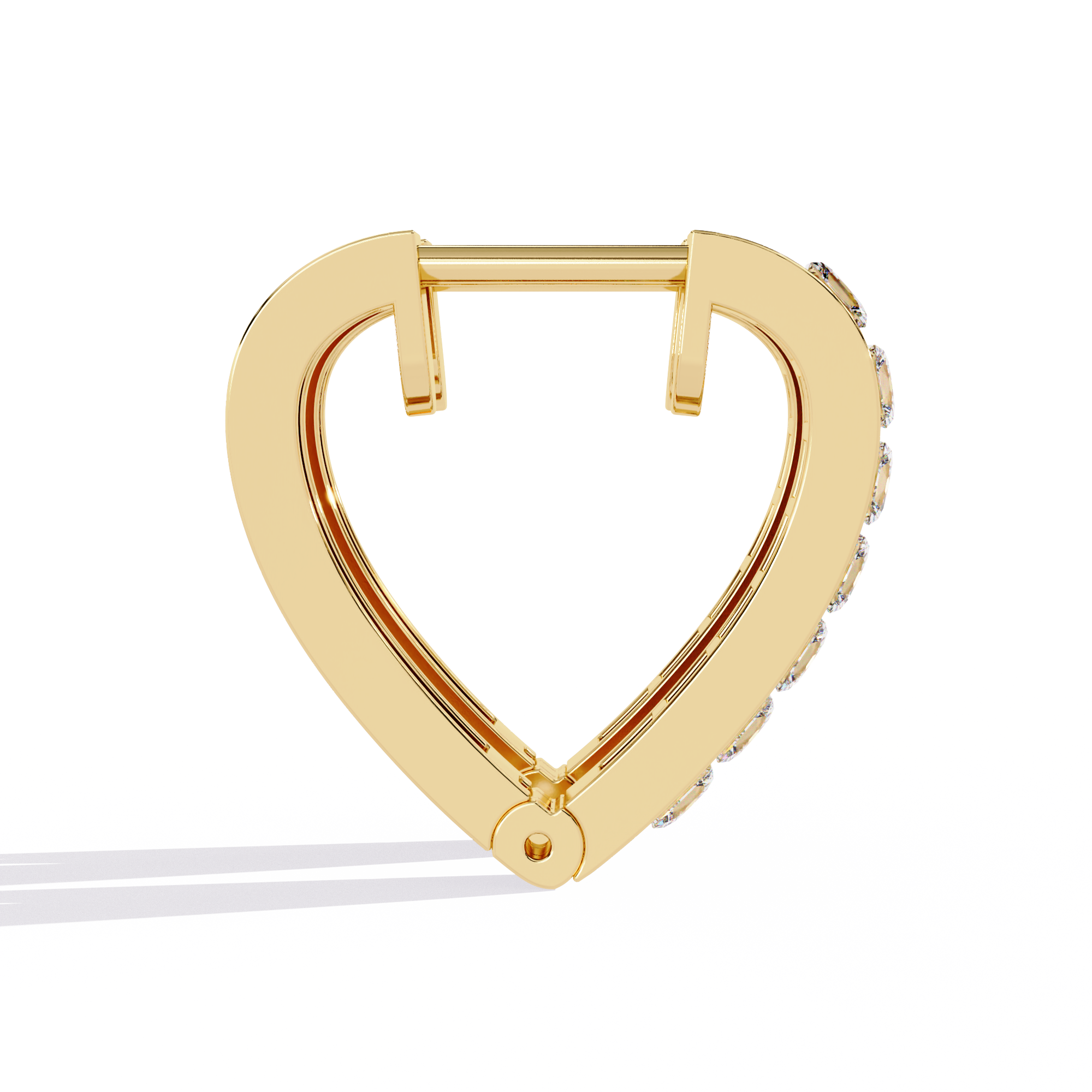 WOKE™ .34 CT  Moissanite earrings in 14k Gold (Copy)