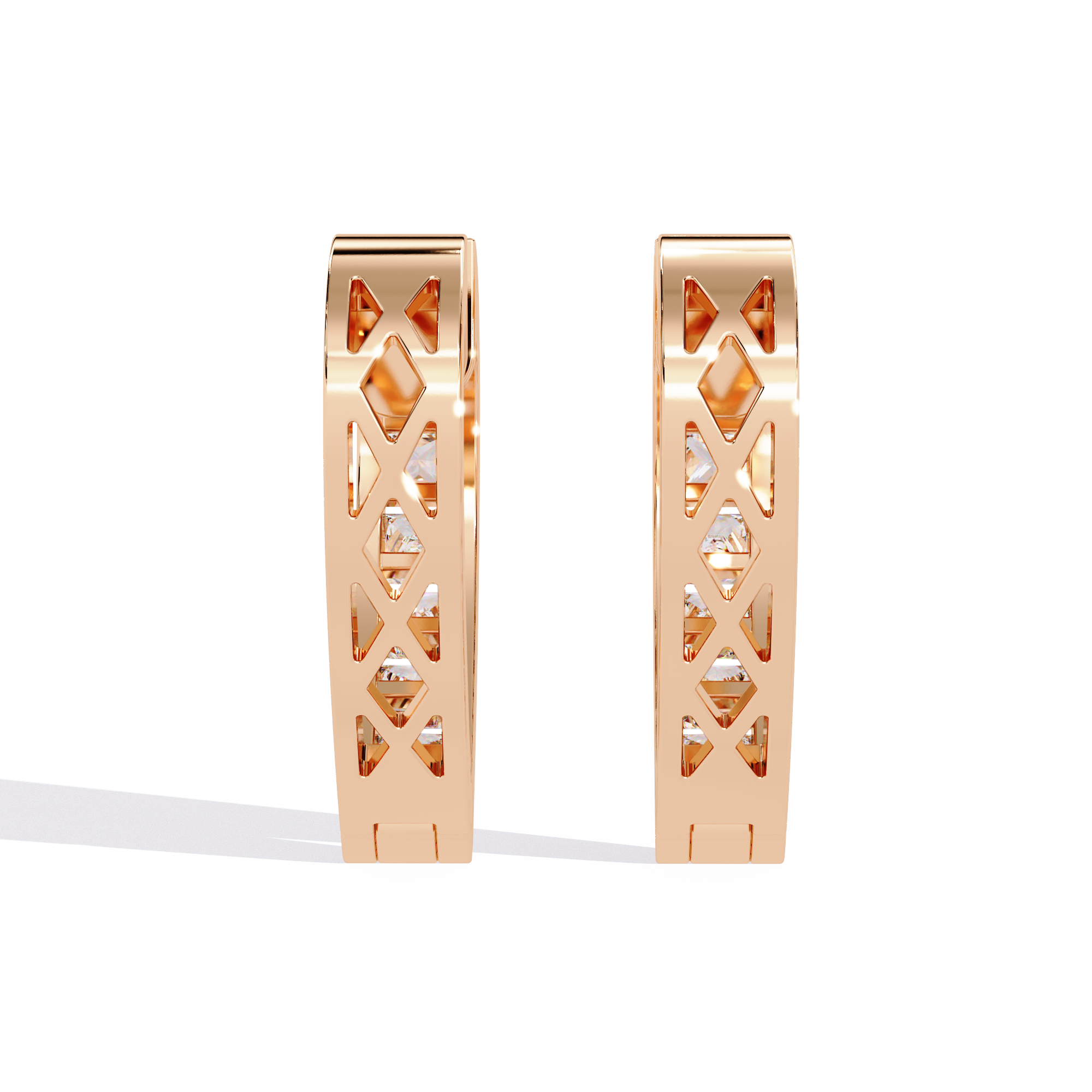 WOKE™ .34 CT  Lab grown diamond earrings in 14k Gold