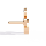 WOKE™ 0.28 CT  Lab grown paw earrrings in 14k Gold