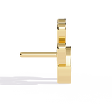 WOKE™ 0.28 CT  Lab grown paw earrrings in 14k Gold