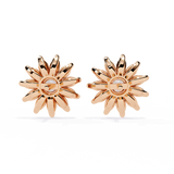 WOKE™ 1.68 CT  Lab grown diamond butterfly earrrings in 14k Gold