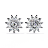 WOKE™ 1.68 CT  Lab grown diamond butterfly earrrings in 14k Gold