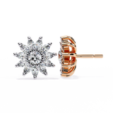 WOKE™ 1.68 CT  Lab grown diamond butterfly earrrings in 14k Gold