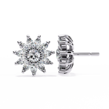 WOKE™ 1.68 CT  Lab grown diamond butterfly earrrings in 14k Gold
