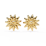 WOKE™ 1.68 CT  Lab grown diamond butterfly earrrings in 14k Gold