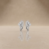 2 CT Marquise, Pear, Emerald & Round Moissanite Studs in 9K Gold/925 Silver