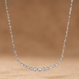 0.618 CT Round Moissanite Pendant in 9K Gold/925 Silver |WOKE