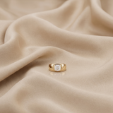 3 CT Cushion Cut Lab Grown Diamond Ring in 9K/14K Gold |WOKE