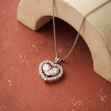 2 CT Lab Grown Diamond Pendant in 9K Gold/14K Gold(Without Chain) |WOKE