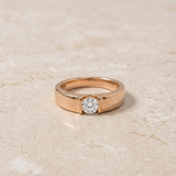 3 CT Round Brilliant Cut Lab Grown Diamond Ring in 9K/14K Gold |WOKE (Copy)