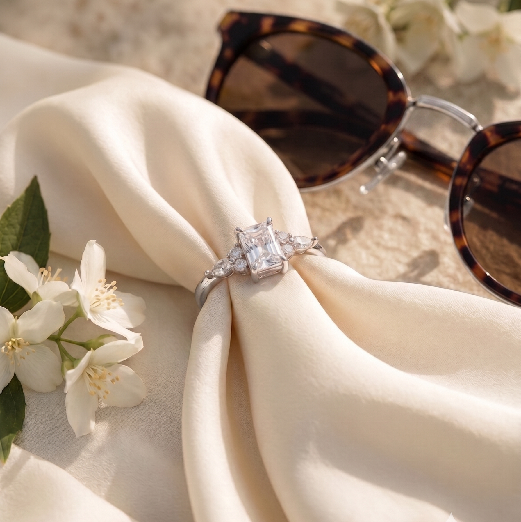 The modern era ring | 14k GOLD lab grown diamonds