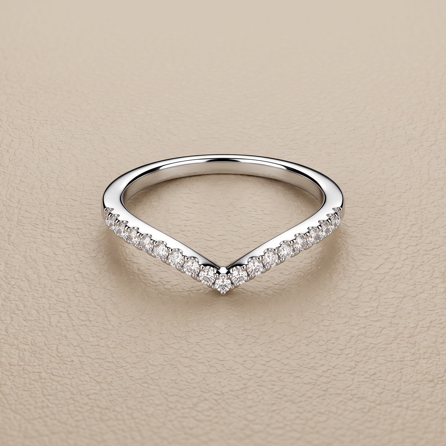 0.19 CT Round Moissanite Ring in 9K Gold/925 Silver |WOKE