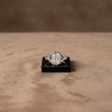 3 CT Old Mine Cushion Cut Ring in 9K Gold/925 Silver |WOKE