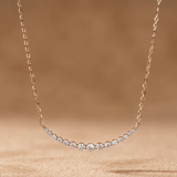 0.618 CT Round Moissanite Pendant in 9K Gold/925 Silver |WOKE