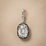 3 CT Elongated Cushion Cut Moissanite Pendant in 9K Gold/925 Silver |WOKE