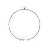 WOKE™ 0.80 carat Marquise cut Lab grown diamond bracelet in 14k gold