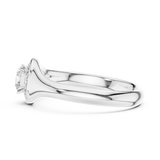 0.59CT Round Cut LGD art decod ring| WOKE