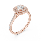 1.072 CT Round Cut Lab Grown Diamond Ring| WOKE (Copy)