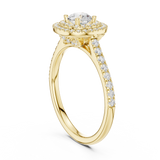 1.072 CT Round Cut Lab Grown Diamond Ring| WOKE (Copy)