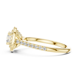 1.072 CT Round Cut Lab Grown Diamond Ring| WOKE (Copy)