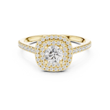 1.072 CT Round Cut Lab Grown Diamond Ring| WOKE (Copy)